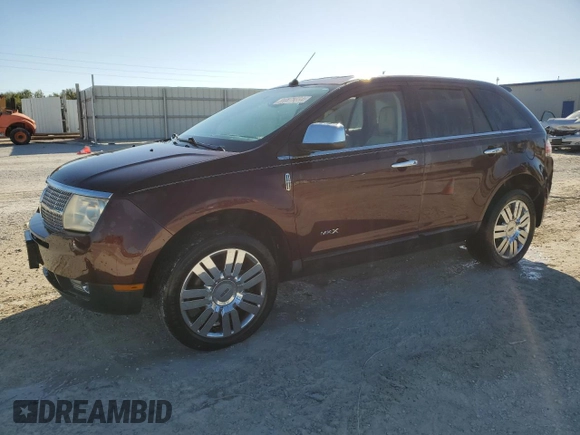 2009 Lincoln MKX with VIN 2LMDU68C09BJ01624, listed as a Copart auction lot 81172834 with Not Provided miles and Salvage Title. Bid and sale history available at carsss.com. Image 1.