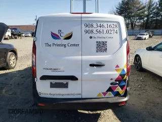2022 Ford Transit Connect XL with VIN NM0LS7S23N1512090, listed as a Copart auction lot 46346735 with 12,739 mi miles and Salvage title. Bid and sale history available at DreamBid. Image 6.