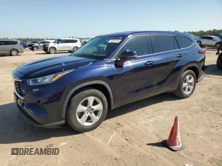 2020 Toyota Highlander LE with VIN 5TDZZRAH7LS505153, listed as a Copart auction lot 50368145 with 68,516 mi miles and Salvage title. Bid and sale history available at DreamBid. Image 1.
