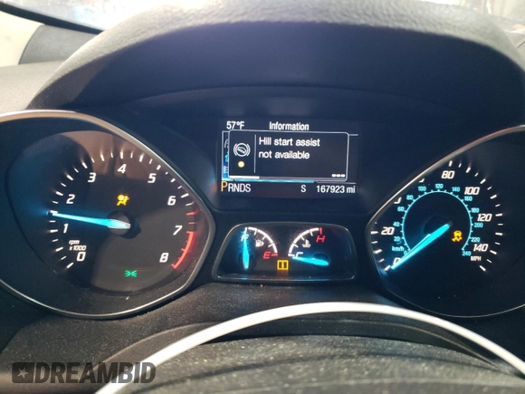 2013 Ford Escape SE with VIN 1FMCU0G96DUD77447, listed as a Copart auction lot 53120515 with 167,923 mi miles and Salvage title. Bid and sale history available at DreamBid. Image 9.