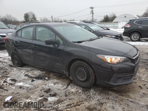 2020 Subaru Impreza with VIN 4S3GKAB62L3604197, listed as a Copart auction lot 44809565 with 85,259 mi miles and Salvage title. Bid and sale history available at DreamBid. Image 4.