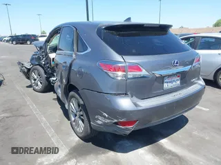 2014 Lexus RX 450h with VIN JTJZB1BA0E2413526, listed as a IAAI auction lot 42262130 with Not provided miles and . Bid and sale history available at DreamBid. Image 3.
