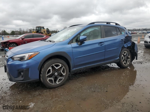 2018 Subaru Crosstrek Limited with VIN JF2GTAMC9JH277282, listed as a Copart auction lot 45093185 with 15,638 mi miles and Salvage Title. Bid and sale history available at carsss.com. Image 1.