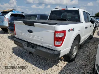 2023 Ford F-150 XL z VIN 1FTEW1EP4PKE20813, wystawiony jako Copart lot #56626745 z przebiegiem 50 119 mil mil oraz Szkoda całkowita • Salvage title. Historia ofert i sprzedaży dostępna na DreamBid. Obrazek 3.