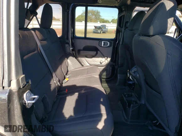 2022 Jeep Wrangler Unlimited Willys with VIN 1C4HJXDN5NW195192, listed as a Copart auction lot 80889294 with 50,847 mi miles and Salvage title. Bid and sale history available at DreamBid. Image 11.