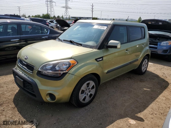 2013 Kia Soul with VIN KNDJT2A52D7501471, listed as a Copart auction lot 68227314 with 159,687 mi miles and Clean Title. Bid and sale history available at carsss.com. Image 1.