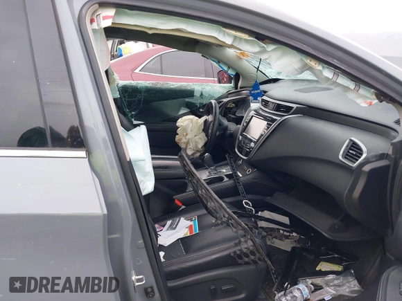 2021 Nissan Murano SL with VIN 5N1AZ2CS0MC134638, listed as a IAAI auction lot 41161799 with Not Provided miles and . Bid and sale history available at DreamBid. Image 5.