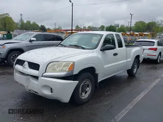 2007 Mitsubishi Raider LS with VIN 1Z7HC22K87S217299, listed as a IAAI auction lot 41983047 with 147,721 mi miles. Bid and sale history available at carsss.com. Image 2.