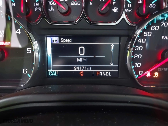 2019 Chevrolet Tahoe Commercial with VIN 1GNLCDEC4KR198330, listed as a IAAI auction lot 41542971 with 94,171 mi miles. Bid and sale history available at carsss.com. Image 16.