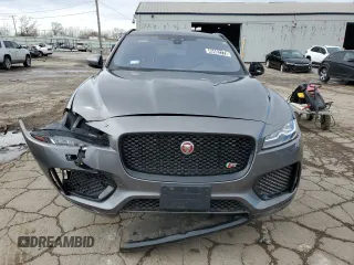 2018 Jaguar F-Pace S z VIN SADCM2FV7JA298854, wystawiony jako Copart lot #49482775 z przebiegiem 79 986 mil mil oraz Tytuł czysty. Historia ofert i sprzedaży dostępna na DreamBid. Obrazek 5.