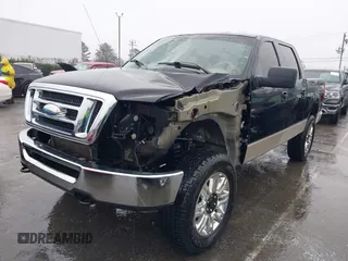 2008 Ford F-150 XLT with VIN 1FTPW145X8FB29929, listed as a IAAI auction lot 41473064 with 116,787 mi miles. Bid and sale history available at carsss.com. Image 2.