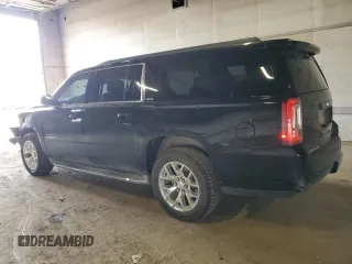 2015 GMC Yukon XL SLT z VIN 1GKS2HKC2FR135014, wystawiony jako Copart lot #55477295 z przebiegiem 144 101 mil mil oraz Czysty tytuł • Clean title. Historia ofert i sprzedaży dostępna na DreamBid. Obrazek 2.