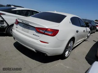 2015 Maserati Quattroporte GTS with VIN ZAM56PPA7F1143425, listed as a Copart auction lot 54720264 with 0 mi miles. Bid and sale history available at carsss.com. Image 3.