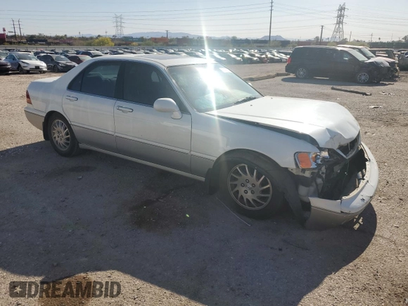 1998 Acura RL Special Edition with VIN JH4KA9686WC012795, listed as a Copart auction lot 52261615 with 158,288 mi miles and Salvage Title. Bid and sale history available at carsss.com. Image 4.