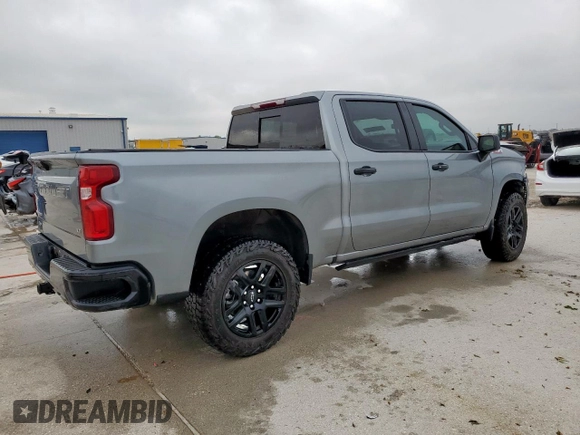 2023 Chevrolet Silverado 1500 LT Trail Boss with VIN 3GCUDFED9PG352939, listed as a Copart auction lot 54669695 with 40,635 mi miles and Non Repairable. Bid and sale history available at DreamBid. Image 3.