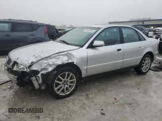 2001 Audi A4 с VIN WAUDC68D61A003383, выставлен на аукционе Copart как лот 85887854 с пробегом 276 900 миль миль и Чистый • Clean title. История ставок и продаж доступна на DreamBid. Изображение 1.