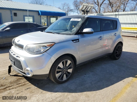 2014 Kia Soul ! with VIN KNDJX3A5XE7702045, listed as a Copart auction lot 48367295 with 147,301 mi miles and Salvage Title. Bid and sale history available at carsss.com. Image 1.