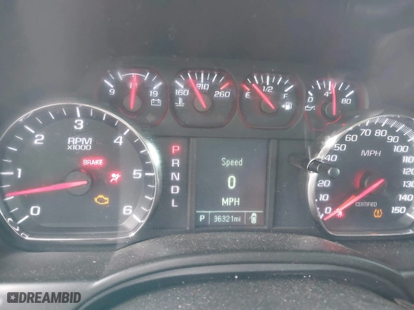 2017 Chevrolet Tahoe Commercial with VIN 1GNLCDEC6HR330433, listed as a IAAI auction lot 41947620 with 36,321 mi miles. Bid and sale history available at carsss.com. Image 7.