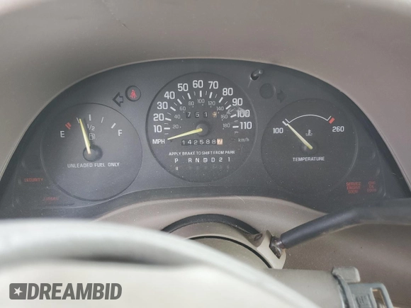 1997 Chevrolet Lumina LS with VIN 2G1WL52M1V9120300, listed as a Copart auction lot 87460394 with 142,588 mi miles and Salvage Title. Bid and sale history available at DreamBid. Image 9.