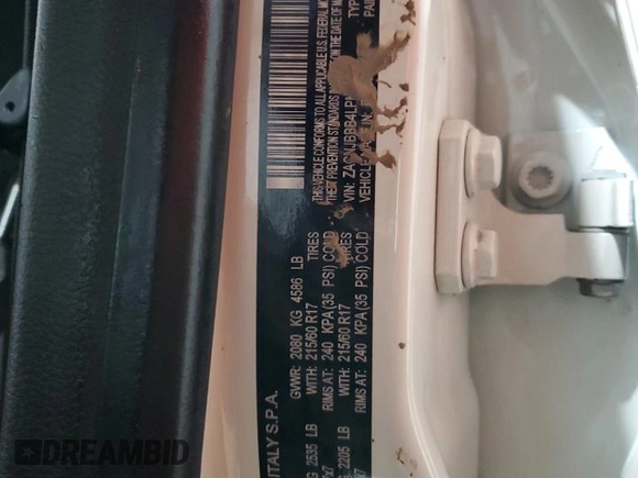 2020 Jeep Renegade Altitude with VIN ZACNJBBB4LPM02855, listed as a Copart auction lot 86715134 with 36,289 mi miles and Salvage title. Bid and sale history available at DreamBid. Image 14.