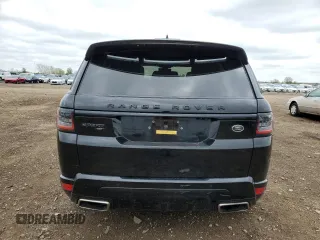 2020 Land Rover Range Rover Sport HST with VIN SALWS2RU6LA720061, listed as a Copart auction lot 55636705 with 42,485 mi miles and Salvage title. Bid and sale history available at DreamBid. Image 6.