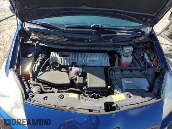 2011 Toyota Prius I with VIN JTDKN3DU7B1362431, listed as a Copart auction lot 53235155 with 117,738 mi miles and Salvage Title. Bid and sale history available at carsss.com. Image 12.