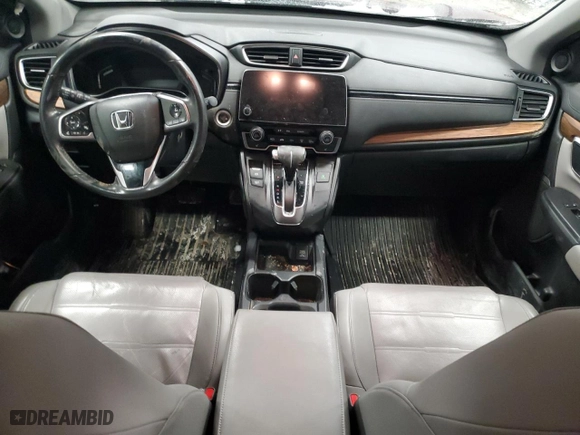 2019 Honda CR-V EX-L with VIN 2HKRW2H83KH657442, listed as a Copart auction lot 45882405 with 54,931 mi miles and Salvage Title. Bid and sale history available at carsss.com. Image 8.