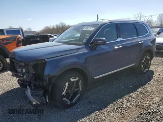 2024 Kia Telluride S с VIN 5XYP6DGC0RG532814, выставлен на аукционе Copart как лот 50601255 с пробегом 7 584 миль миль и Списание • Salvage title. История ставок и продаж доступна на DreamBid. Изображение 1.
