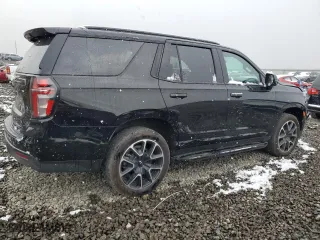 2023 Chevrolet Tahoe RST with VIN 1GNSKRKD1PR483504, listed as a Copart auction lot 80338504 with 15,090 mi miles and Salvage Title. Bid and sale history available at carsss.com. Image 3.