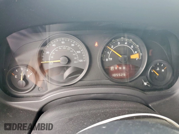 2015 Jeep Patriot Latitude with VIN 1C4NJPFBXFD368160, listed as a Copart auction lot 59235425 with 105,529 mi miles and Salvage title. Bid and sale history available at DreamBid. Image 9.