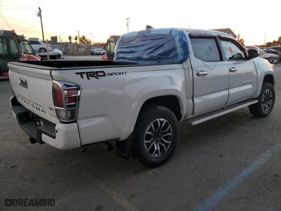 2021 Toyota Tacoma 2WD SR5 with VIN 3TMAZ5CN1MM145520, listed as a Copart auction lot 85115654 with 0 mi miles and Salvage Title. Bid and sale history available at carsss.com. Image 3.