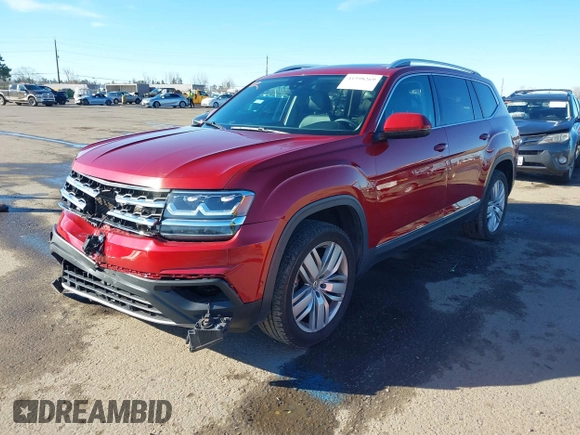 2018 Volkswagen Atlas SEL Premium with VIN 1V2NR2CAXJC532205, listed as a IAAI auction lot 41598269 with 122,975 mi miles and . Bid and sale history available at DreamBid. Image 17.