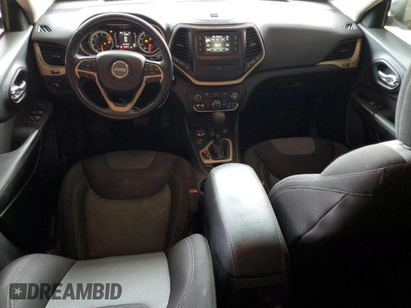 2017 Jeep Cherokee Sport with VIN 1C4PJMABXHW509749, listed as a Copart auction lot 59051625 with 153,089 mi miles and Salvage title. Bid and sale history available at DreamBid. Image 8.