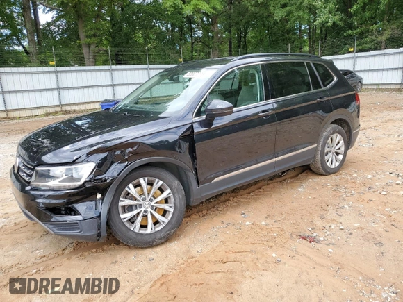 2018 Volkswagen Tiguan SEL with VIN 3VV3B7AX0JM051154, listed as a Copart auction lot 58867035 with 64,945 mi miles and Salvage title. Bid and sale history available at DreamBid. Image 1.