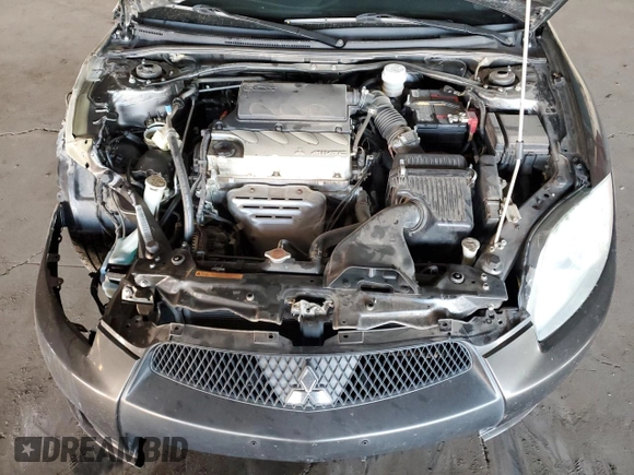 2012 Mitsubishi Eclipse GS Sport with VIN 4A37L5EF5CE008261, listed as a Copart auction lot 85319874 with 50,398 mi miles and Salvage Title. Bid and sale history available at carsss.com. Image 11.