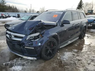 2013 Mercedes-Benz GL-Class GL 550 with VIN 4JGDF7DE5DA108219, listed as a Copart auction lot 46303845 with 0 mi miles and Salvage Title. Bid and sale history available at carsss.com. Image 1.