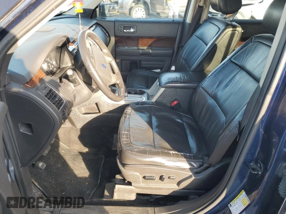 2012 Ford Flex SEL z VIN 2FMGK5CC7CBD03819, wystawiony jako Copart lot #48534535 z przebiegiem Nie podano mil oraz Szkoda całkowita • Salvage title. Historia ofert i sprzedaży dostępna na DreamBid. Obrazek 7.