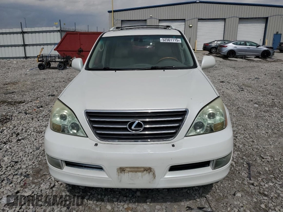 2004 Lexus GX 470 with VIN JTJBT20X540057533, listed as a Copart auction lot 52561115 with 154,220 mi miles and Salvage Title. Bid and sale history available at carsss.com. Image 5.
