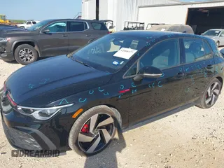 2024 Volkswagen Golf GTI S with VIN WVWGA7CD4RW214857, listed as a IAAI auction lot 42088577 with 14,936 mi miles. Bid and sale history available at carsss.com. Image 6.