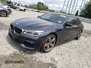 2016 BMW 7 Series 750i xDrive with VIN WBA7F2C5XGG418225, listed as a Copart auction lot 54860623 with 76,980 mi miles and . Bid and sale history available at DreamBid. Image 1.