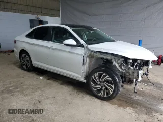 2021 Volkswagen Jetta SEL with VIN 3VWE57BU5MM001791, listed as a Copart auction lot 55122035 with 38,807 mi miles and Salvage title. Bid and sale history available at DreamBid. Image 4.