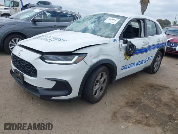 2023 Honda HR-V LX with VIN 3CZRZ1H30PM741445, listed as a IAAI auction lot 42055813 with 102,227 mi miles and . Bid and sale history available at DreamBid. Image 18.