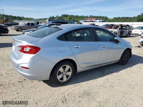 2017 Chevrolet Cruze LS with VIN 1G1BC5SM2H7251644, listed as a Copart auction lot 52989555 with 148,155 mi miles and Salvage Title. Bid and sale history available at carsss.com. Image 3.