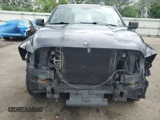 2015 Ram 1500 Express with VIN 3C6RR6KT4FG689818, listed as a Copart auction lot 60698605 with 159,887 mi miles and Salvage title. Bid and sale history available at DreamBid. Image 5.