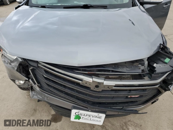 2021 Chevrolet Traverse RS with VIN 1GNERJKW1MJ143226, listed as a Copart auction lot 80538144 with 0 mi miles and Salvage Title. Bid and sale history available at carsss.com. Image 12.
