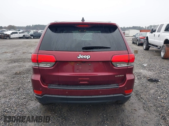 2018 Jeep Grand Cherokee Laredo E with VIN 1C4RJEAG6JC304608, listed as a IAAI auction lot 41421010 with 178,708 mi miles and . Bid and sale history available at DreamBid. Image 16.