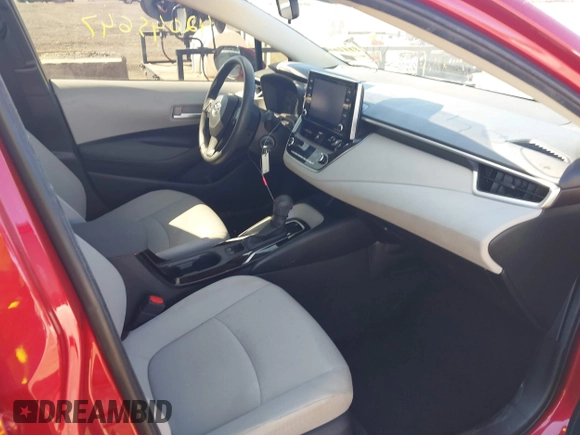 2021 Toyota Corolla LE with VIN JTDEPMAE3MJ177581, listed as a IAAI auction lot 42045647 with 50,653 mi miles and . Bid and sale history available at DreamBid. Image 5.