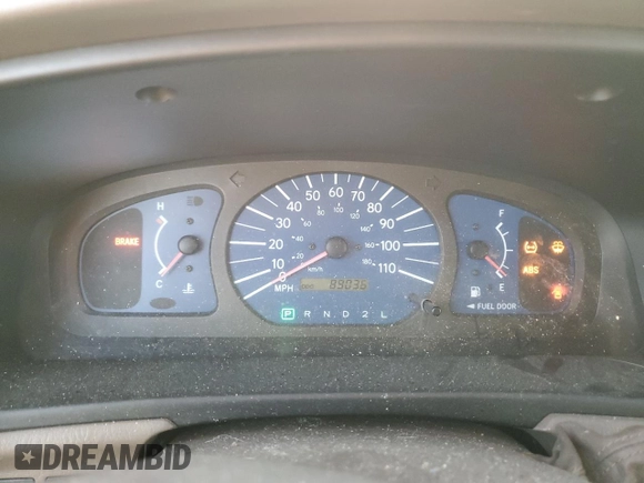 2003 Toyota Sienna CE with VIN 4T3ZF19C23U550972, listed as a Copart auction lot 77042684 with 89,036 mi miles and Clean Title. Bid and sale history available at carsss.com. Image 9.