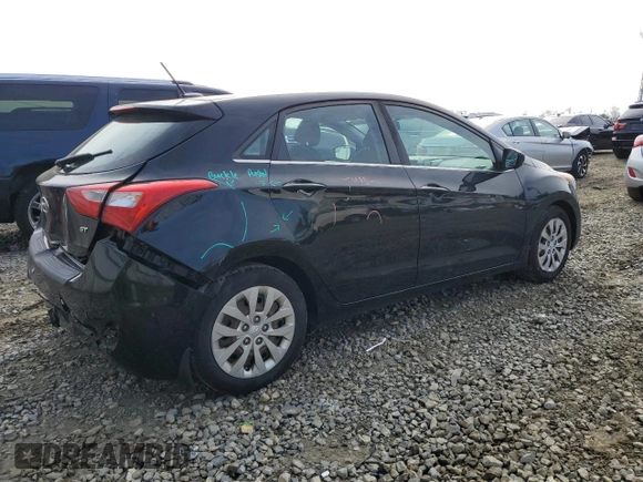 2016 Hyundai Elantra GT with VIN KMHD35LH7GU338985, listed as a Copart auction lot 52485685 with 85,691 mi miles and Salvage Title. Bid and sale history available at carsss.com. Image 3.