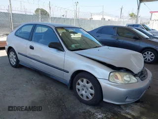 2000 Honda Civic DX z VIN 2HGEJ6446YH104195, wystawiony jako IAAI lot #42615264 z przebiegiem 116 234 mil mil oraz . Historia ofert i sprzedaży dostępna na DreamBid. Obrazek 1.
